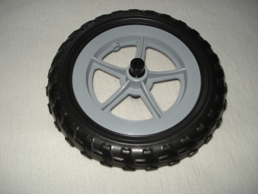 Vorderrad/Hinterrad (10" kleines Rad) Durchmesser 24cm